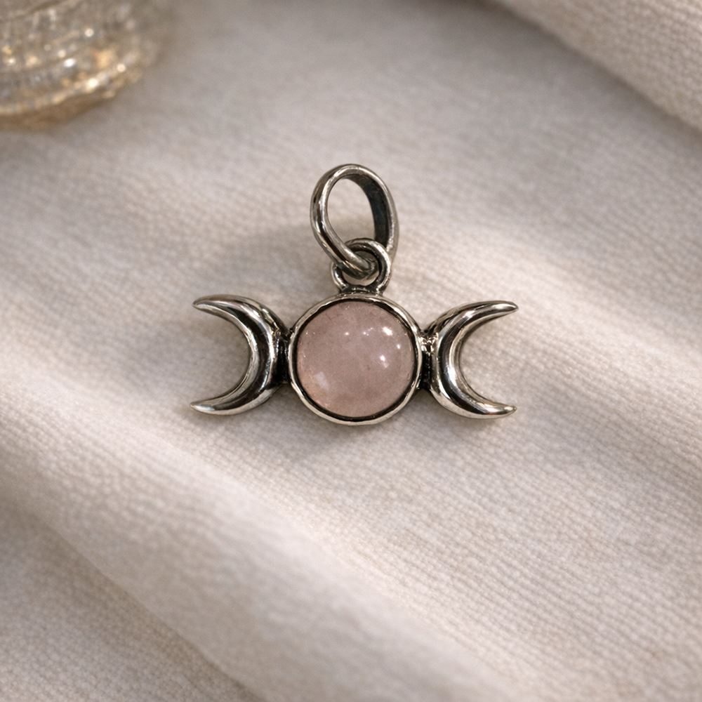 Silver-Plated Pendant (without Chain) (#05), 2.5x1cm