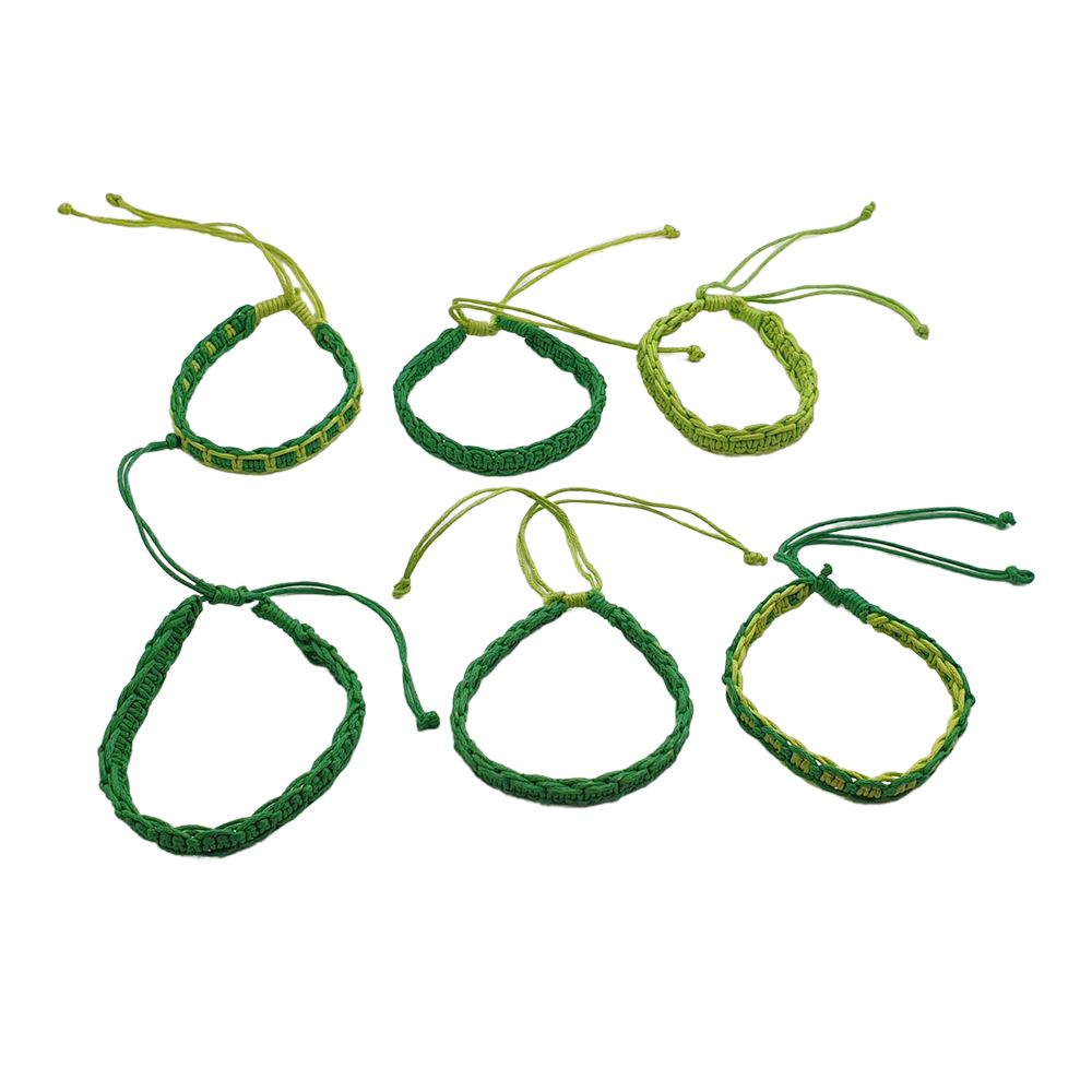Green Friendship Bracelet