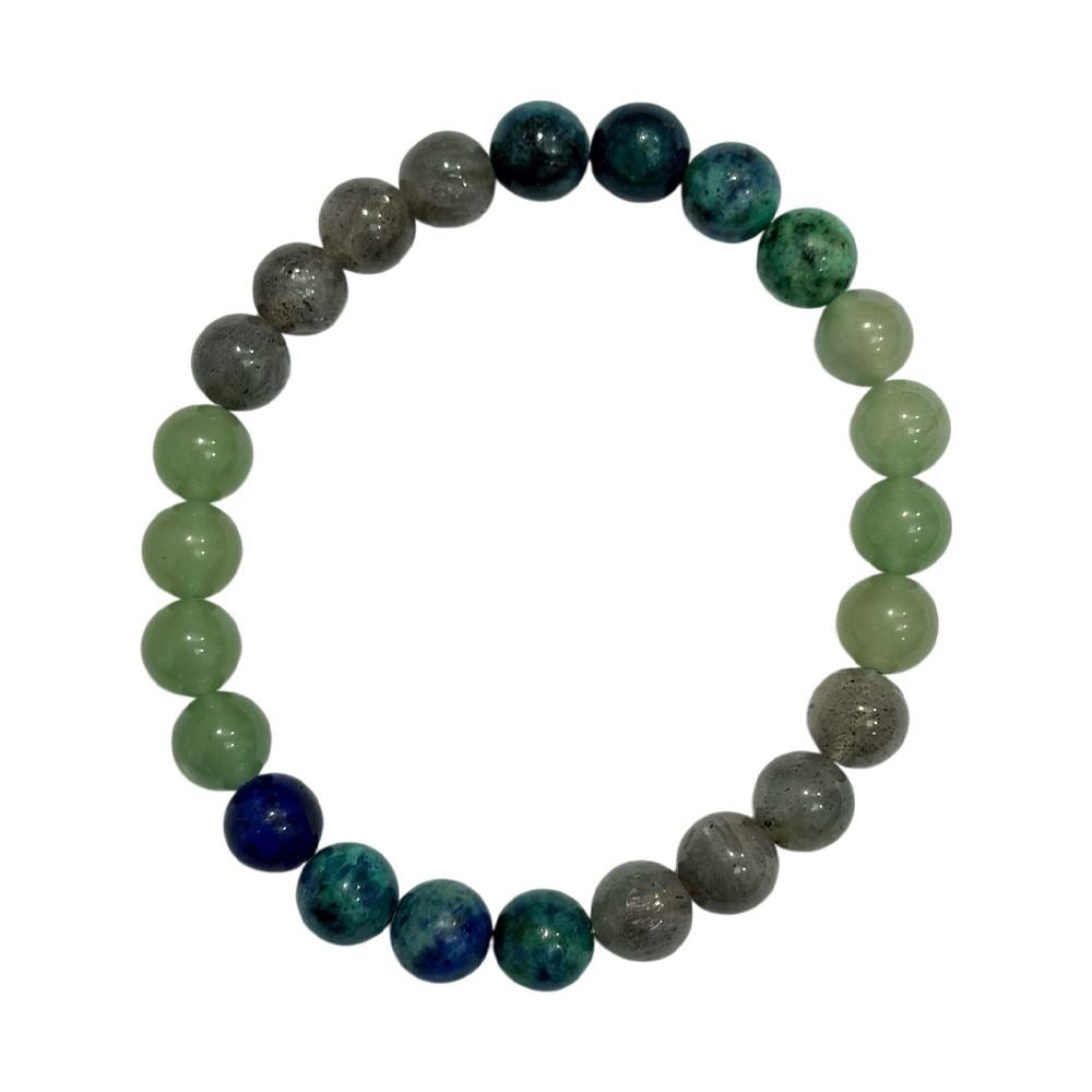 Petal Keepsakes Gemstone Bracelet, Hydrangea