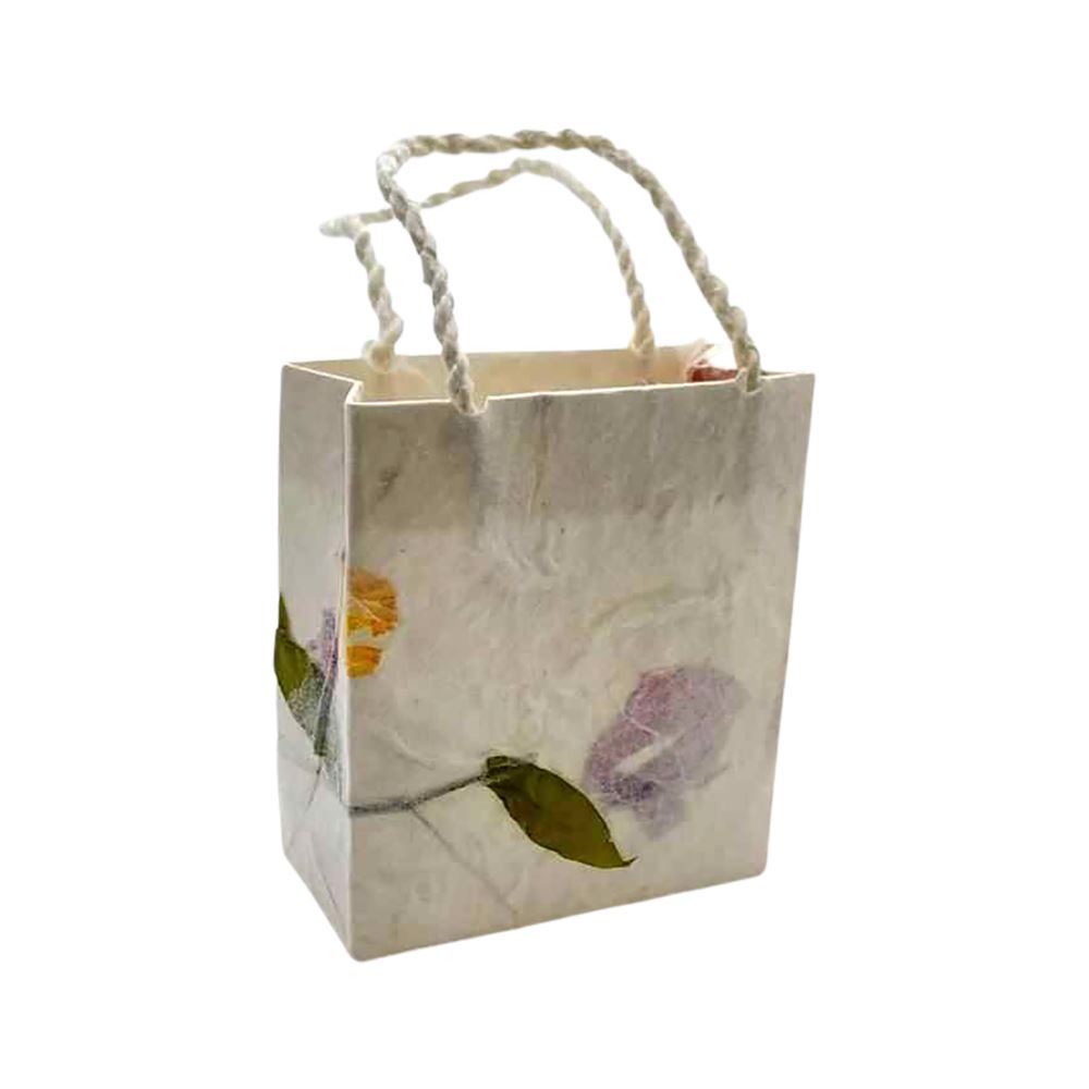 Mulberry Paper Gift Bag, 6x7x3cm, Single