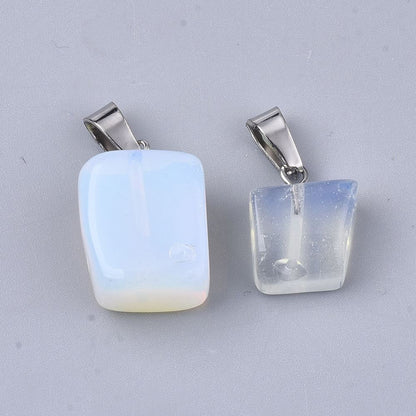 Tumbled Pendant, 3.5x2cm