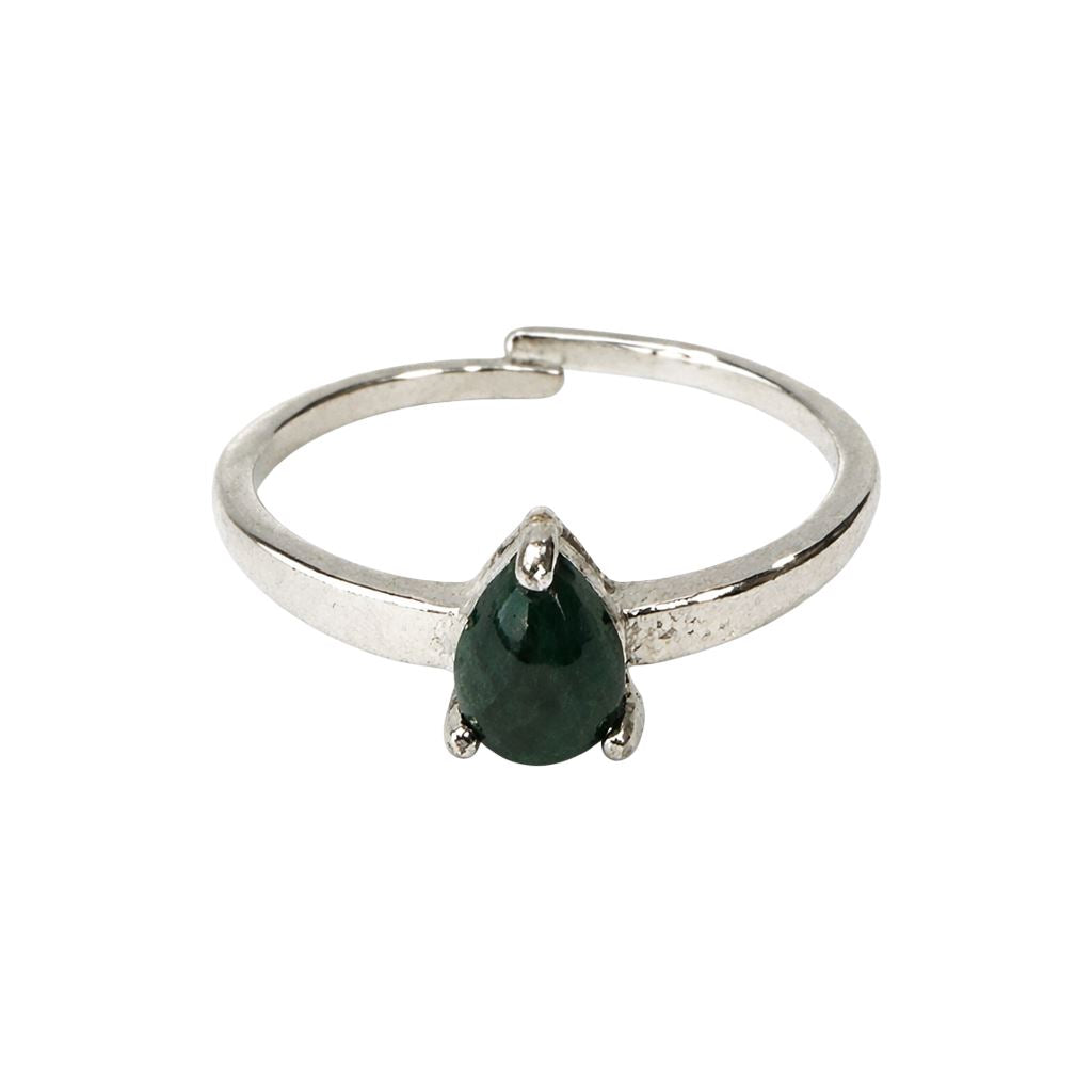 Silver-Plated Adjustable Ring (#35)