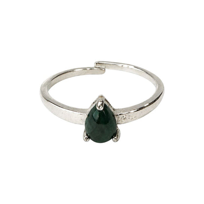 Silver-Plated Adjustable Ring (#35)