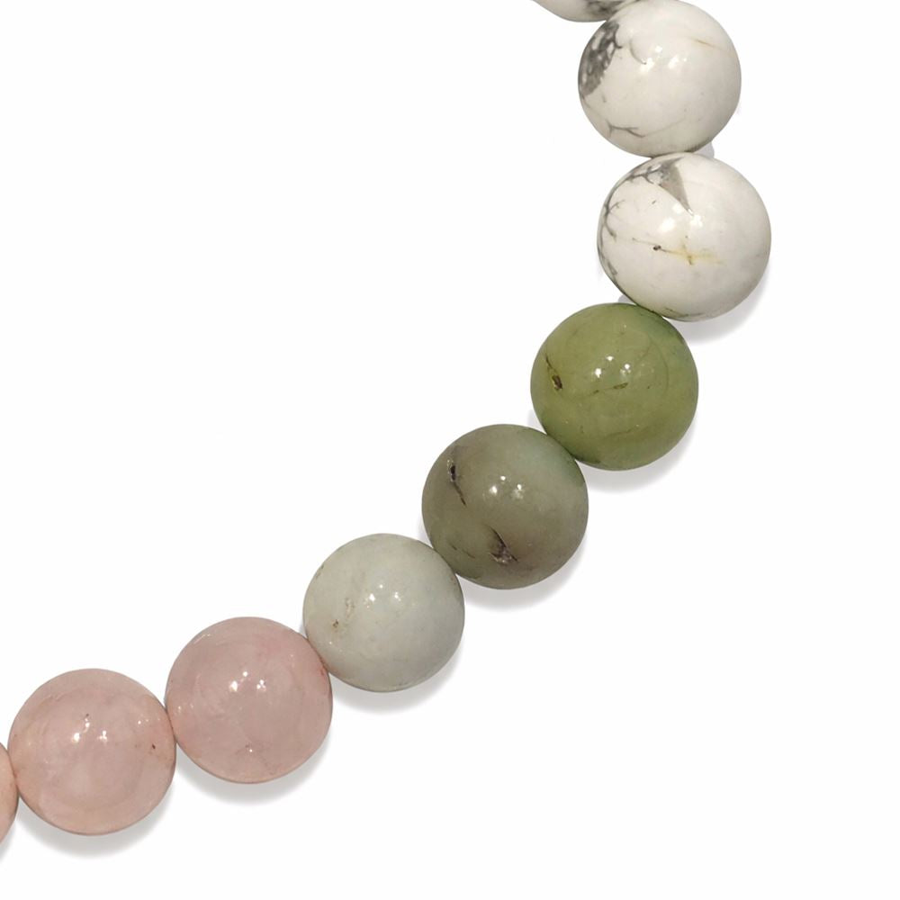 Petal Keepsakes Gemstone Bracelet, Lisianthus