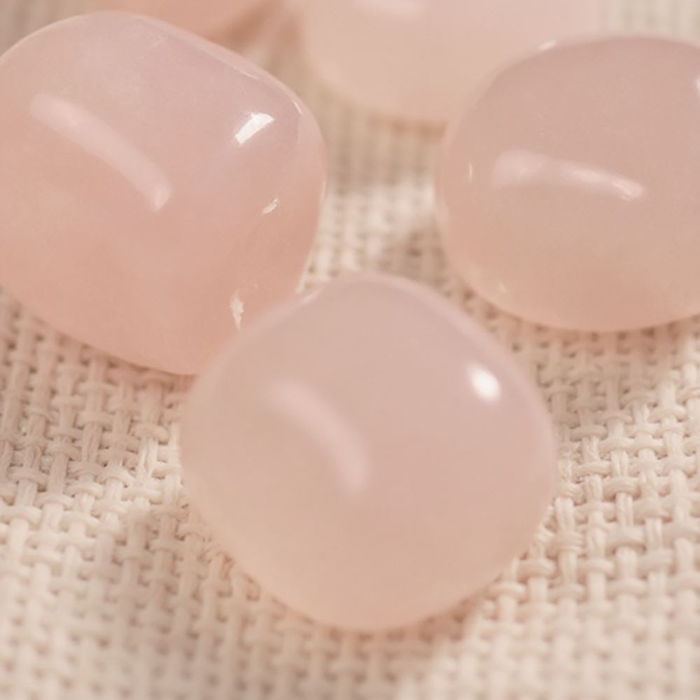 Crystal Cube, 2-2.5cm, Rose Quartz