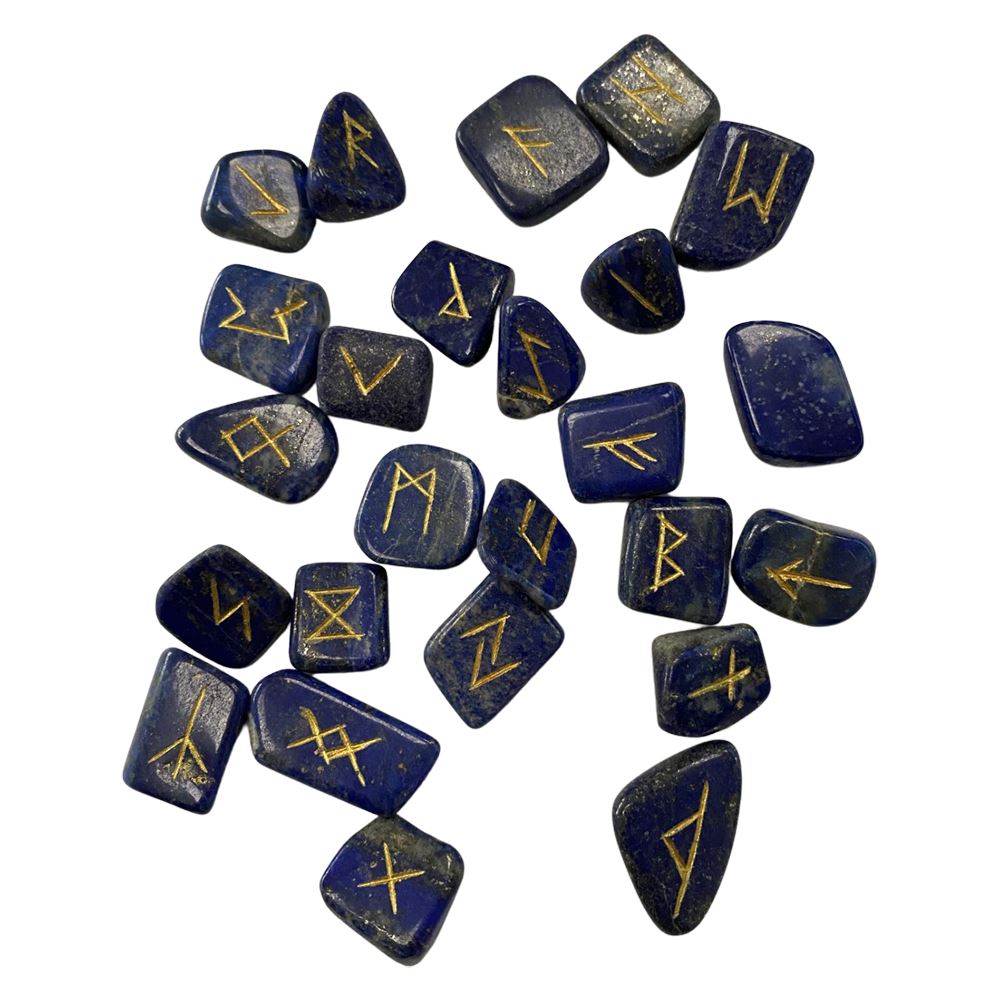 Elder Futhark Rune Set, Tumbled Stones 1-2cm, With Pouch - image 22