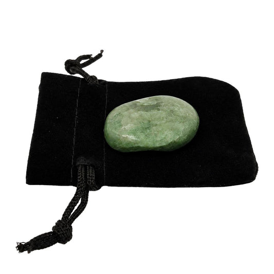 Worry Thumb Stone, Green Aventurine
