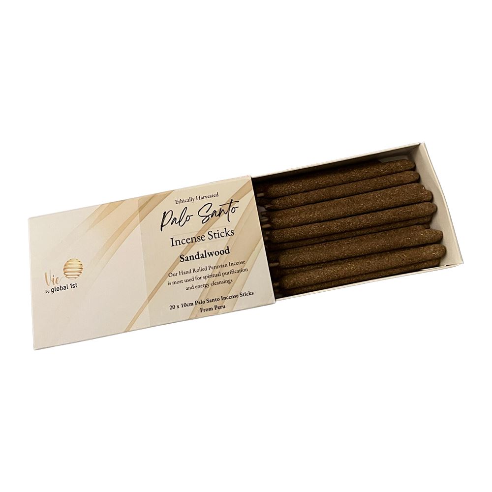 Palo Santo Incense Sticks, 10cm, Pack of 20