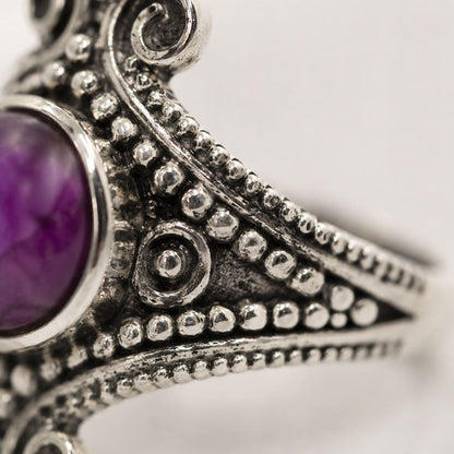 Silver-Plated Adjustable Ring (#12)