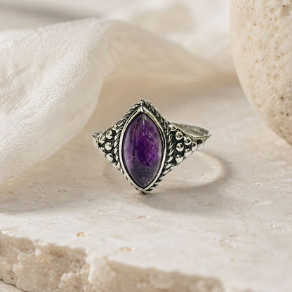 Silver-Plated Adjustable Ring (#01)