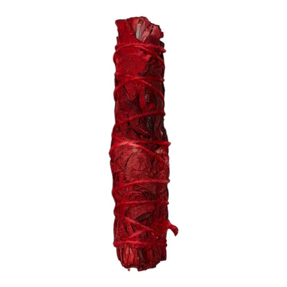 Slimline Sage Smudge Stick, Dragon's Blood 4"