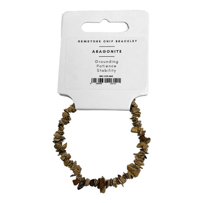 Gemstone Chip Stretch Bracelet