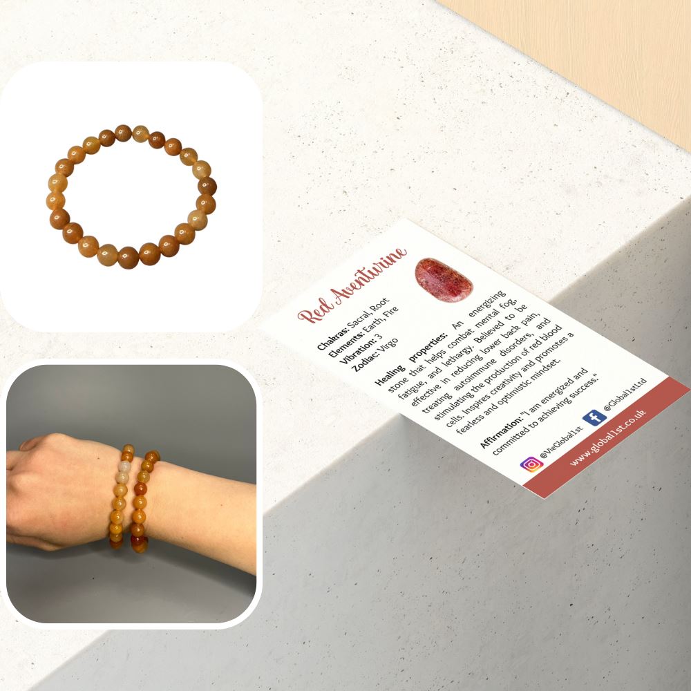 Crystal Bracelet, 8mm