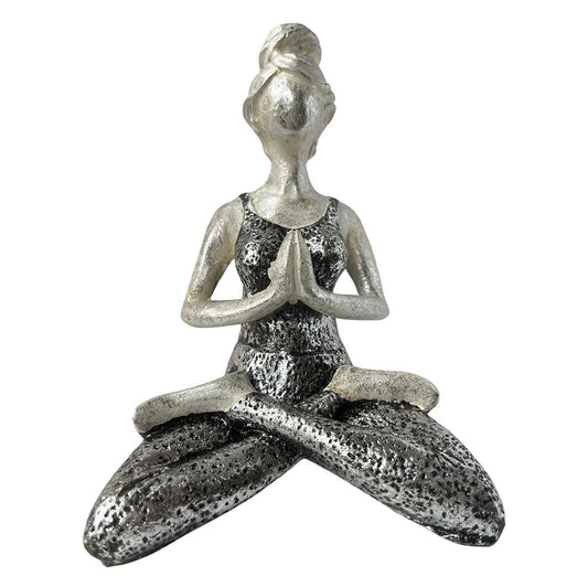 Yoga Lady Figurine, 12x18x10cm