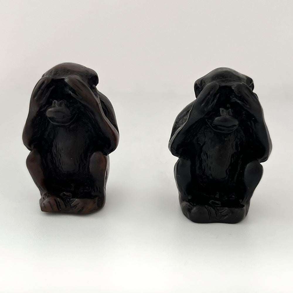 See No Evil Monkey Figurine, 4cm
