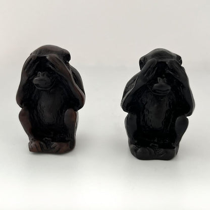 See No Evil Monkey Figurine, 4cm