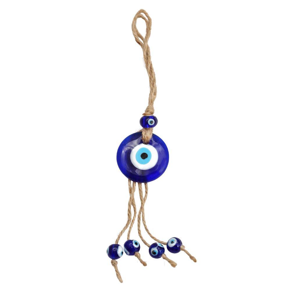 Evil Eye Hanging with a Hemp Rope