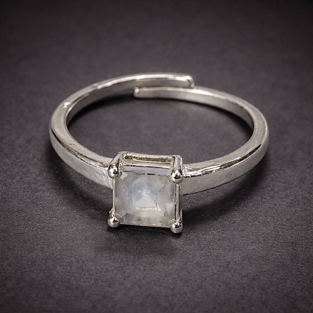 Silver-Plated Adjustable Ring (#33)