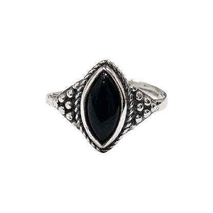 Silver-Plated Adjustable Ring (#01)