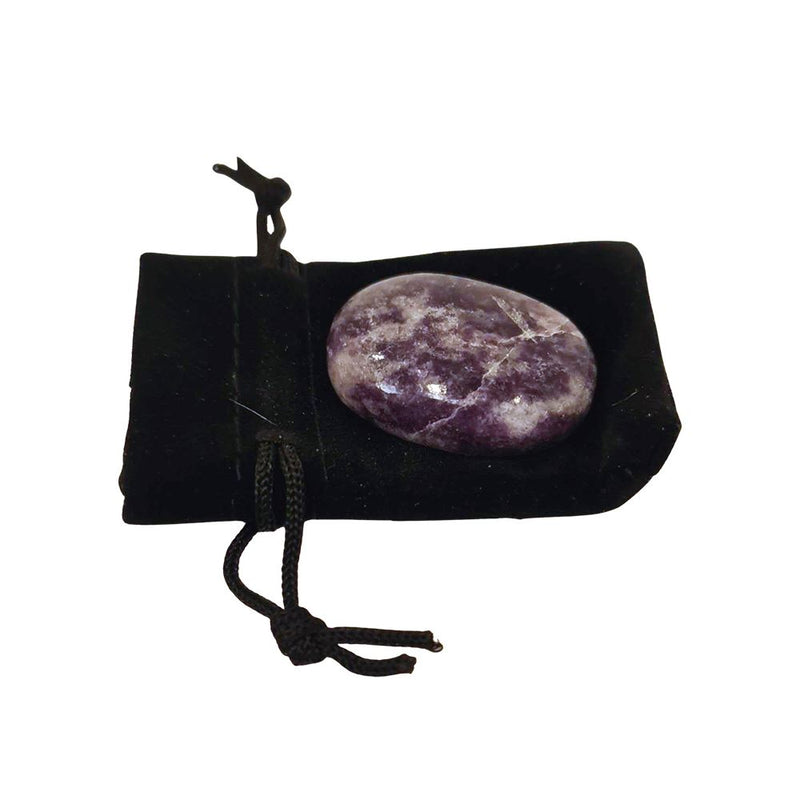 Worry Thumb Stone, Lepidolite