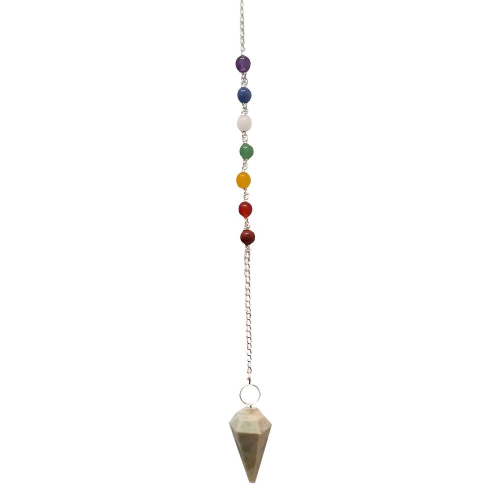 Pendulum with 7 Chakra Beaded Chain - image 97