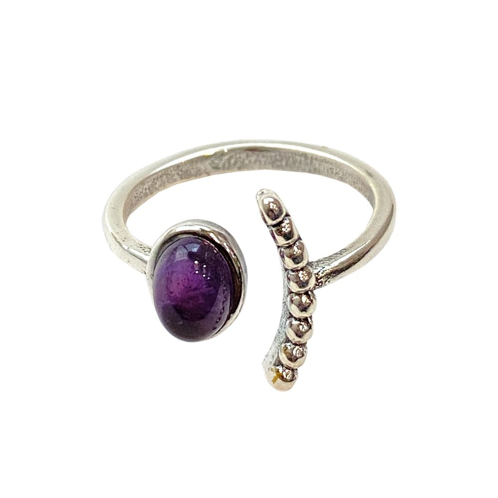 Silver-Plated Adjustable Ring - image 7