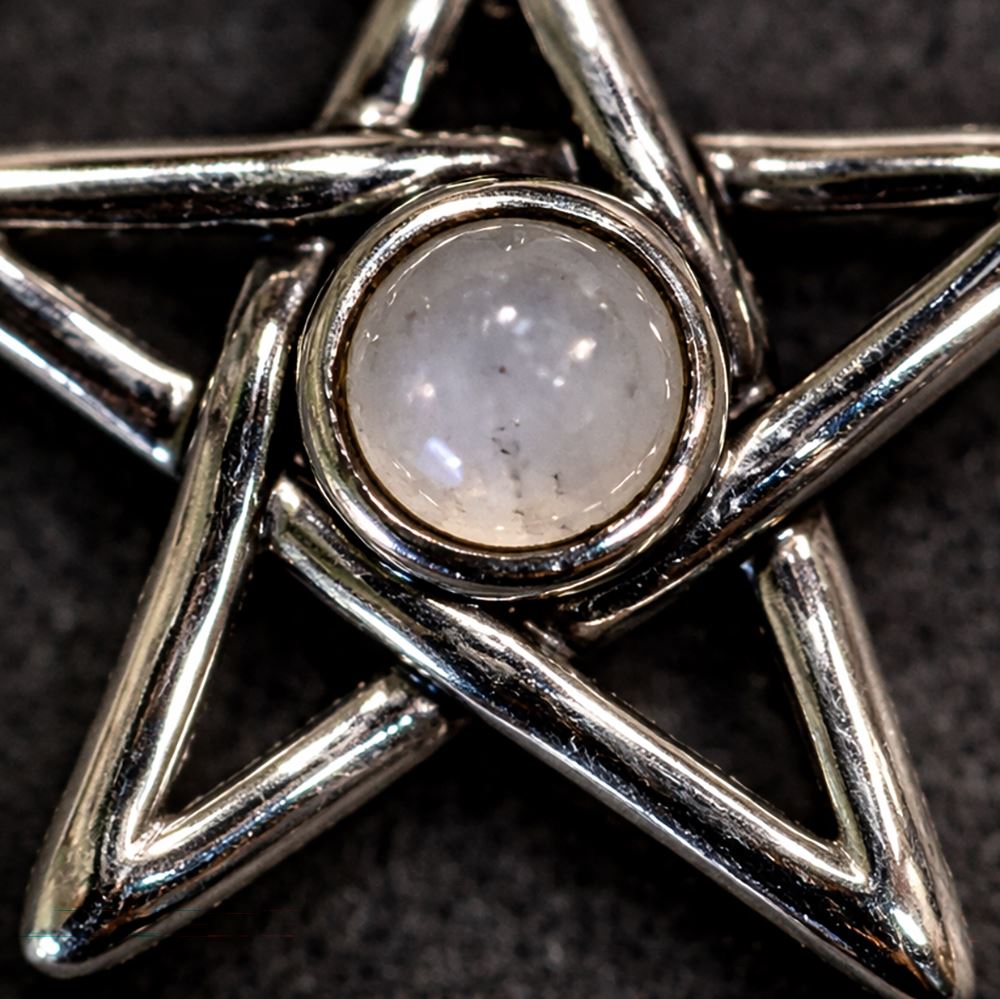 Silver-Plated Pendant (without Chain) (#07), 3x3cm