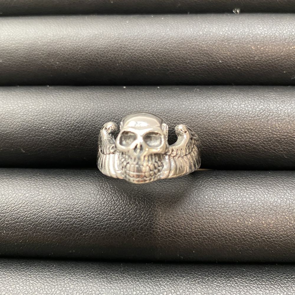 Silver-Plated Gothic Ring (#48)