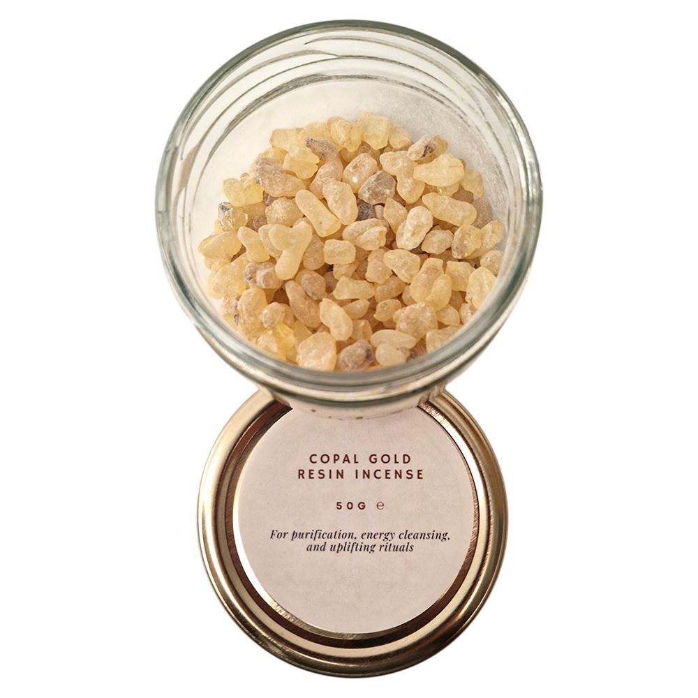Resin Incense, 50g, Copal Gold