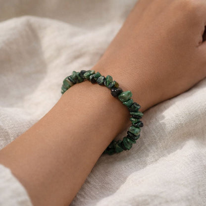 Gemstone Chip Stretch Bracelet
