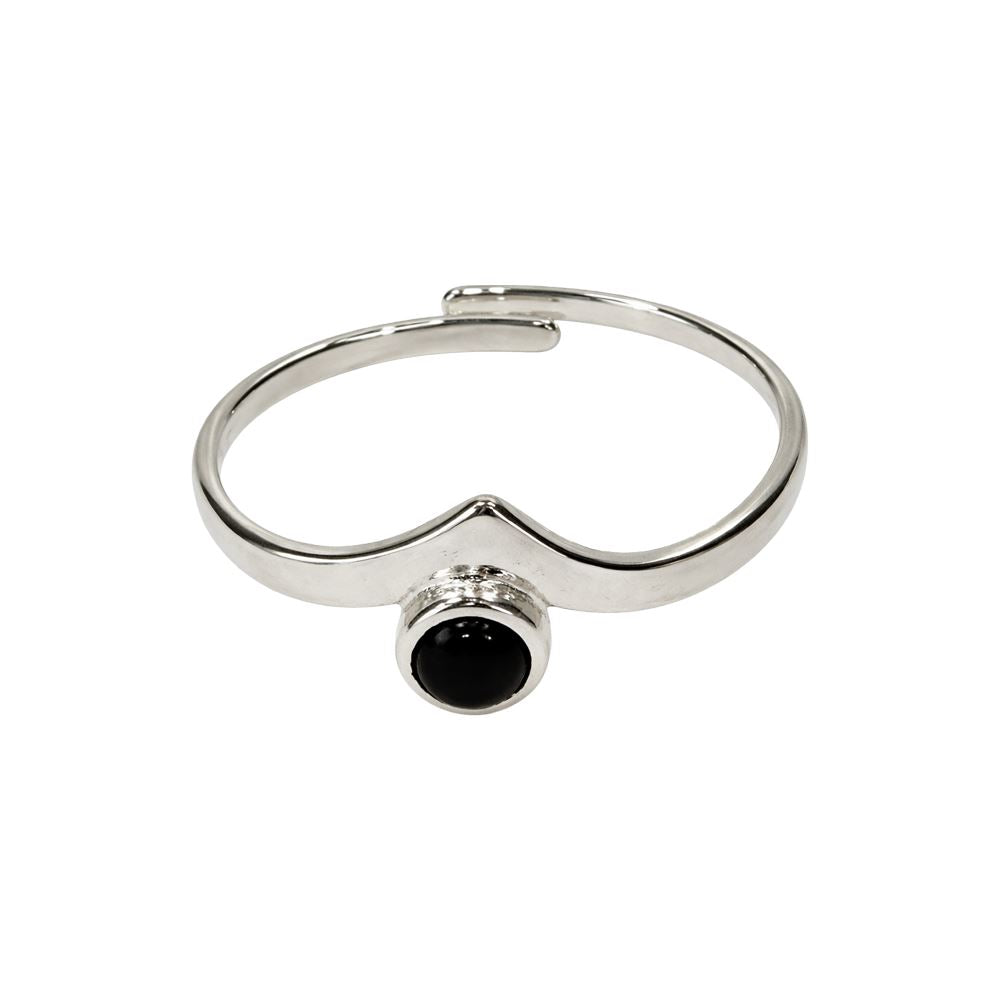 Silver-Plated Adjustable Ring (#31)