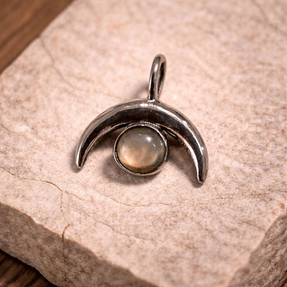 Silver-Plated Pendant (without Chain) (#06), 2.5x1.5cm