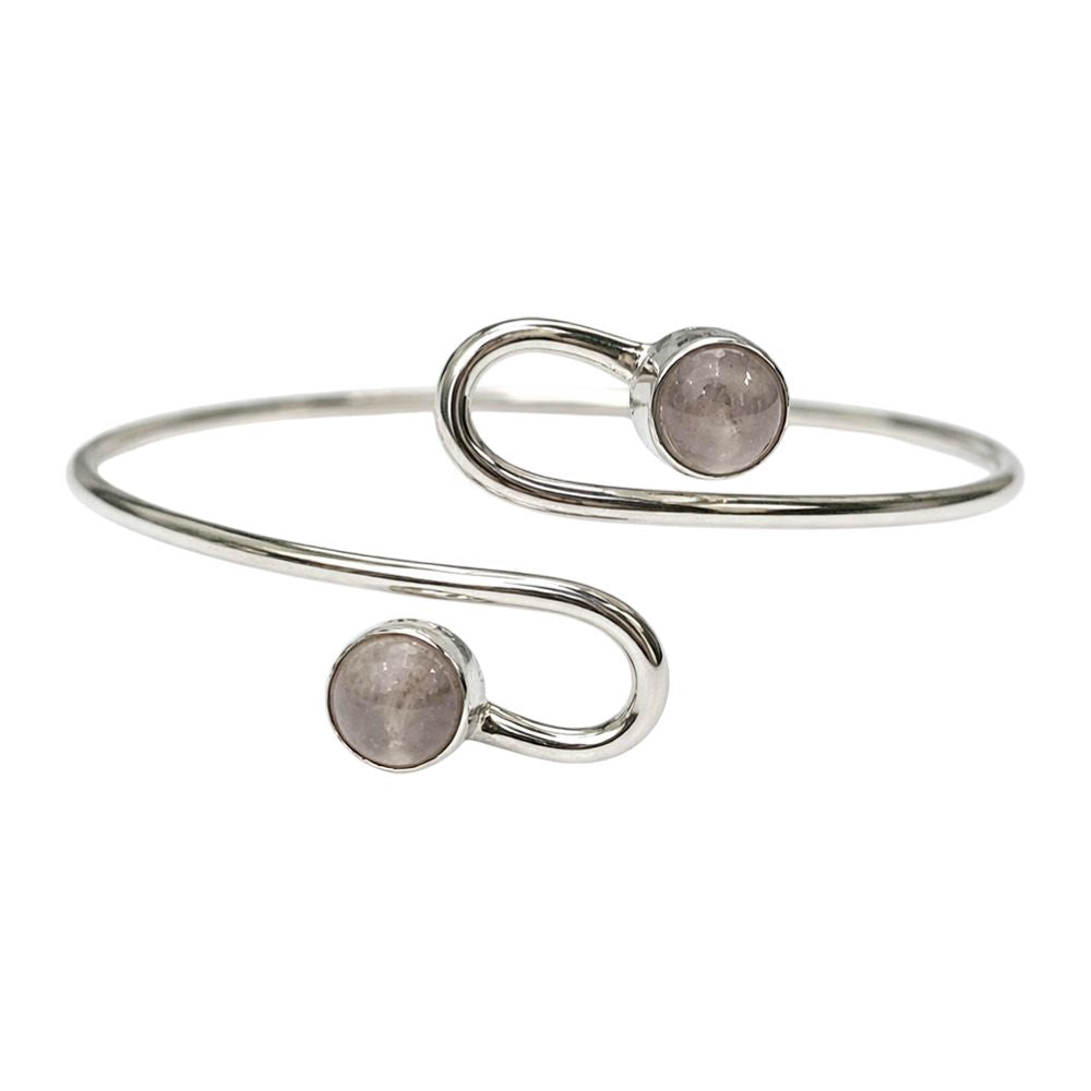 Silver-Plated Adjustable Serpentine Cuff Bangle - image 12