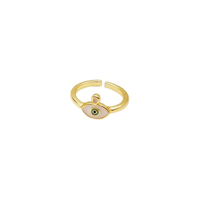 Evil Eye Ring, Gold, Oracle (#5)