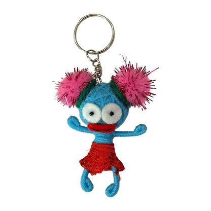 Voodoo String Doll Keychain, 7cm - image 176