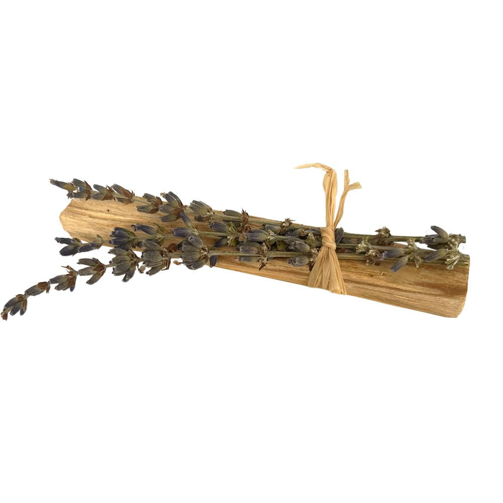 Palo Santo Stick with Lavender 4"