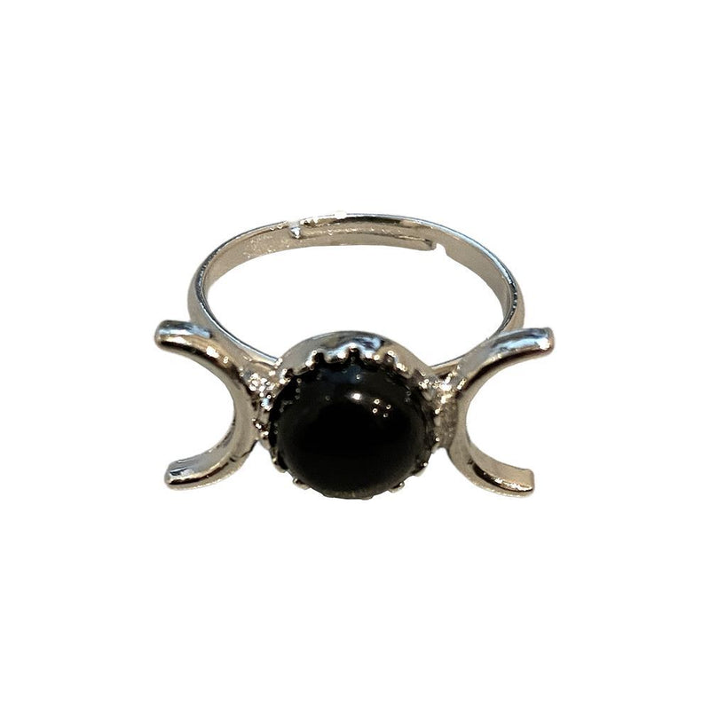 Adjustable Ring, 0.5cm Gemstone