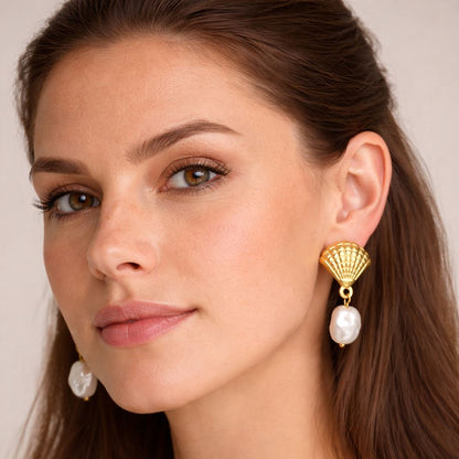 Pearl Drop Earrings