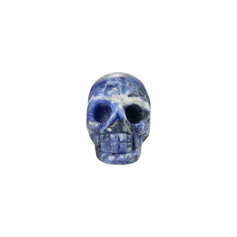 Crystal Skull Head, 2cm, Sodalite