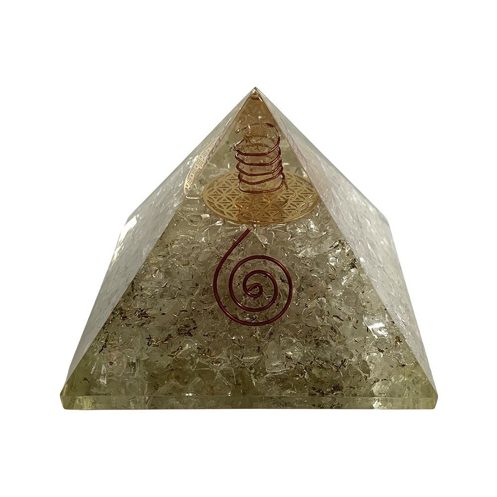 Orgone Reiki Healing Pyramid, 7.5cm - image 26