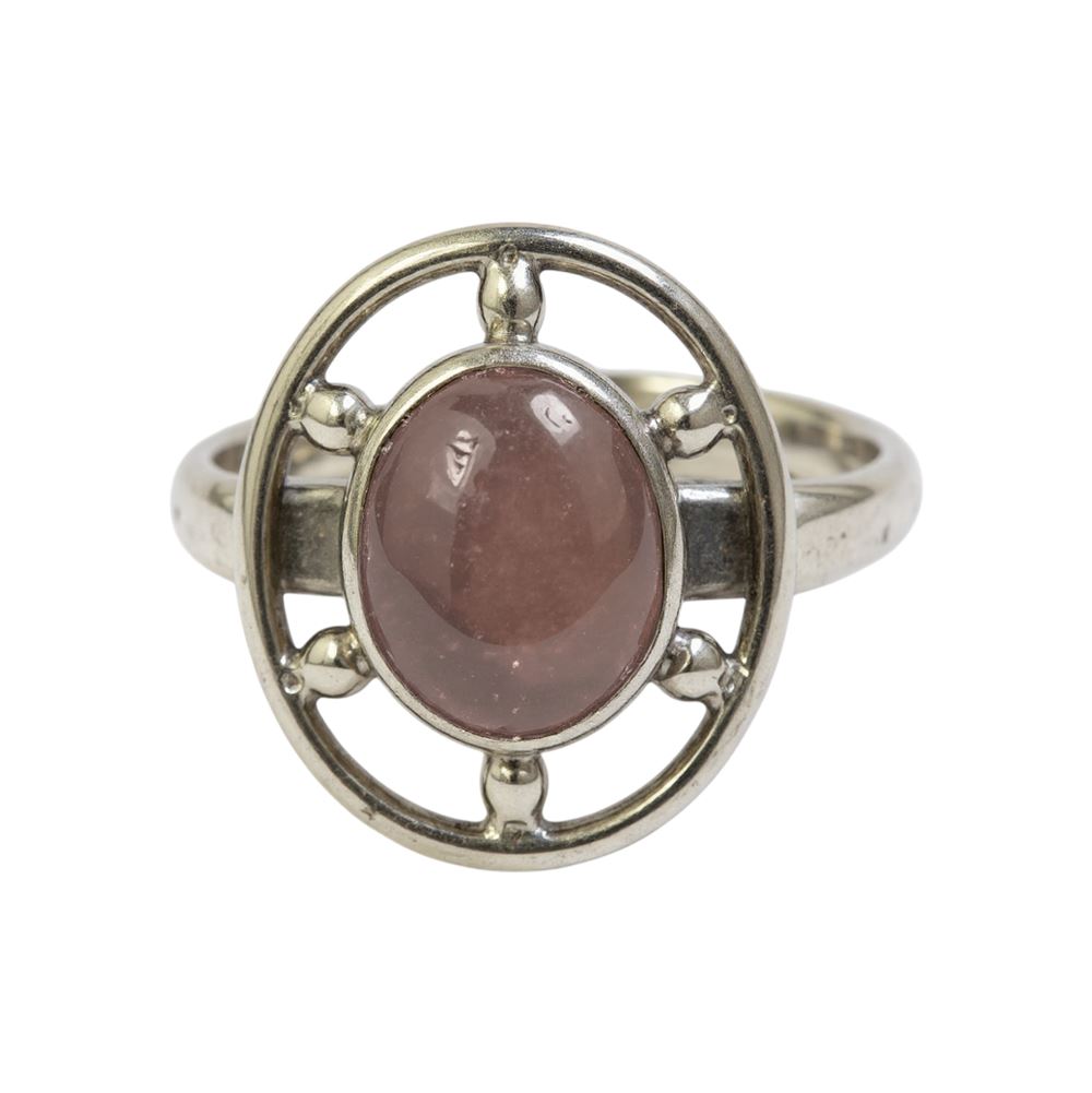 Silver-Plated Adjustable Ring (#13)