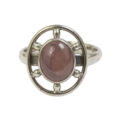 Silver-Plated Adjustable Ring (#13)