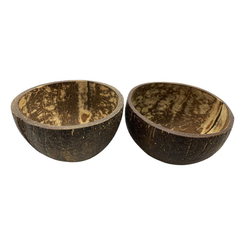 Coconut Bowl, Natural Textured Finish, Small, 8-10cm Diameter