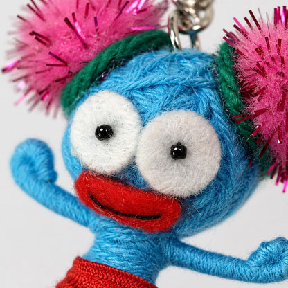 Voodoo String Doll Keychain, 7cm - image 178