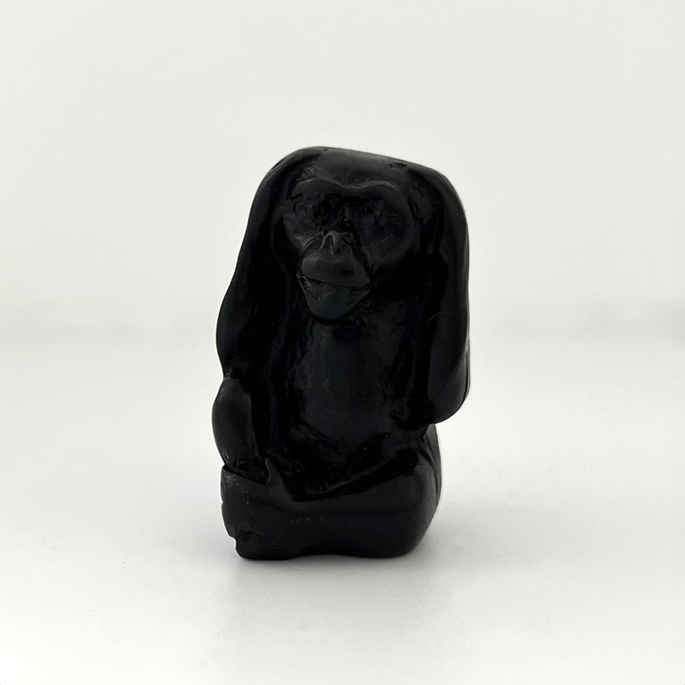 Hear No Evil Monkey Figurine, 4cm