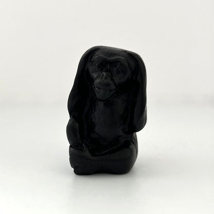 Hear No Evil Monkey Figurine, 4cm
