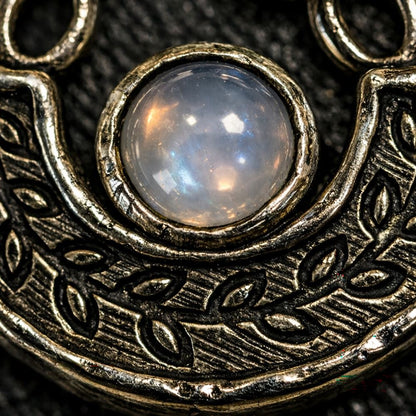 Silver-Plated Pendant (without Chain) (#09), 3x2cm