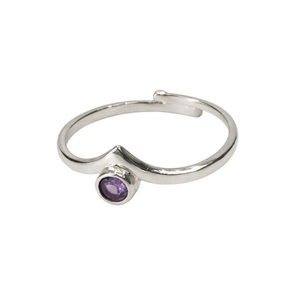 Silver-Plated Adjustable Ring (#31)