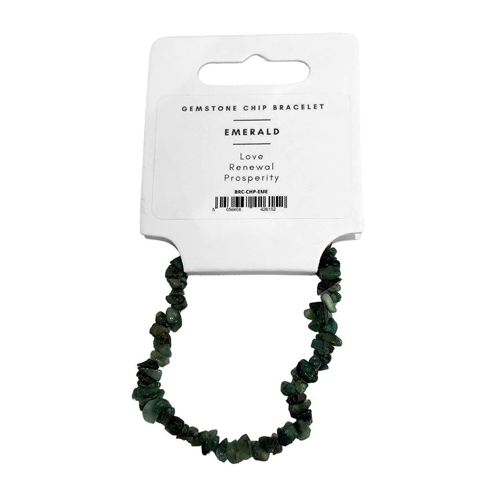 Gemstone Chip Stretch Bracelet