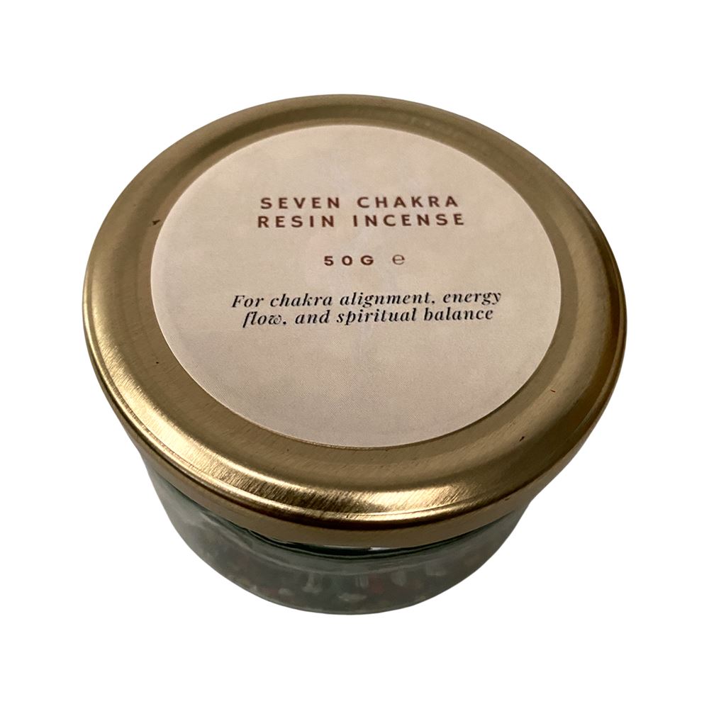 Resin Incense, 50g, Seven Chakra